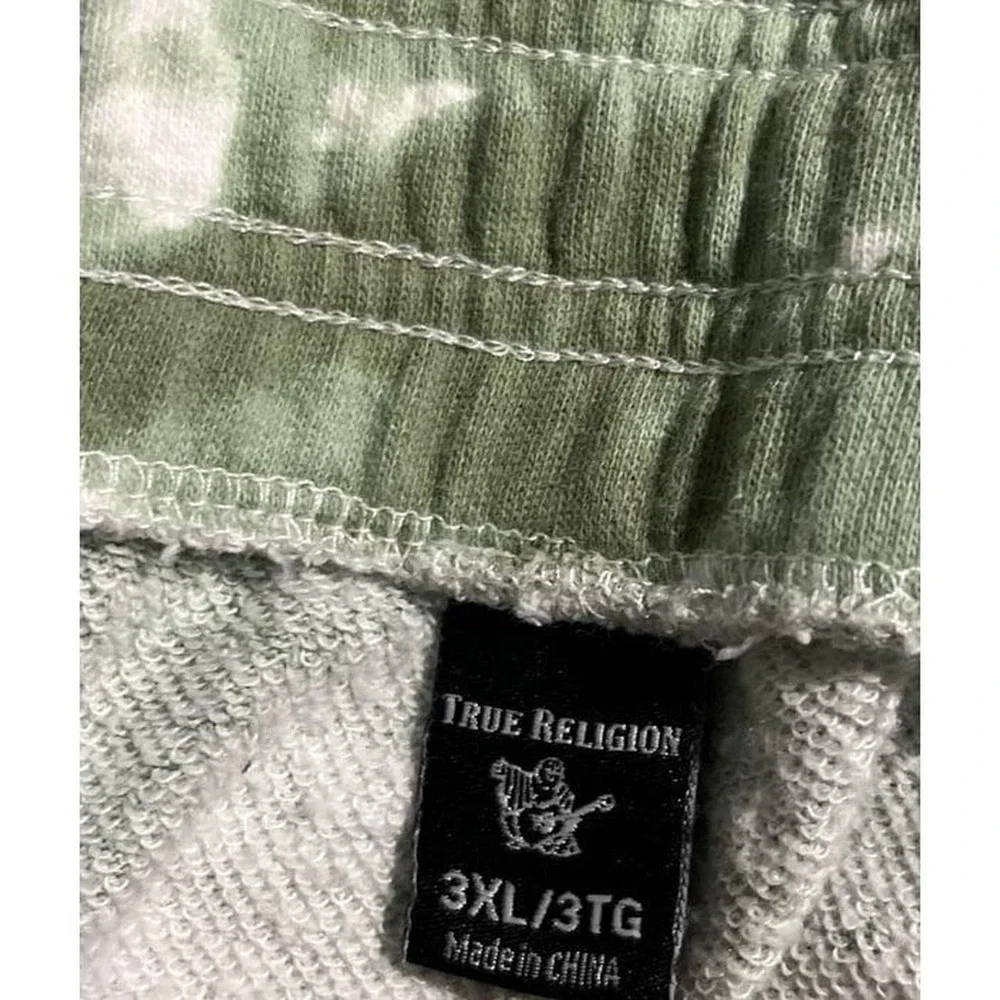 Mens True Religion Great Revolt Tie Dye Drawstring Sweatpants